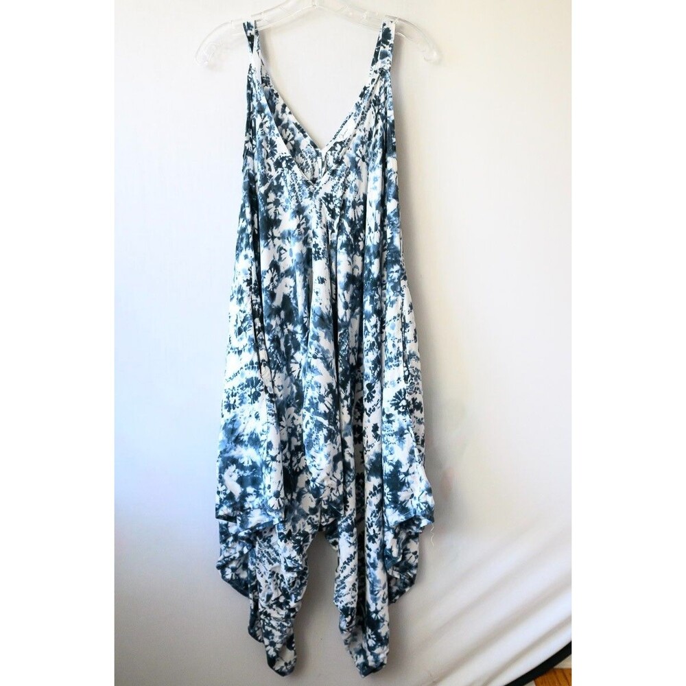 Japna Jumpsuit M blue tie dye boho hippy Lounge Festival